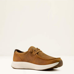 Ariat Mens Buckeye H2O Shoe | Dusted Wheat/Cashew Emboss