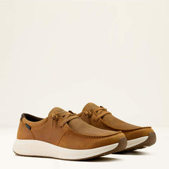 Ariat Mens Buckeye H2O Shoe | Dusted Wheat/Cashew Emboss