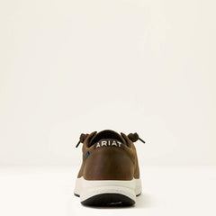 Ariat Mens Buckeye H2O Shoe | Dark Brown/Brown Lizard Print