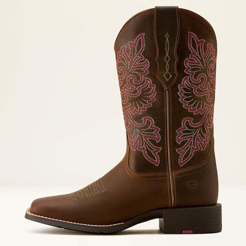 Ariat Women's Round Up WST StretchFit | Sassy Brown