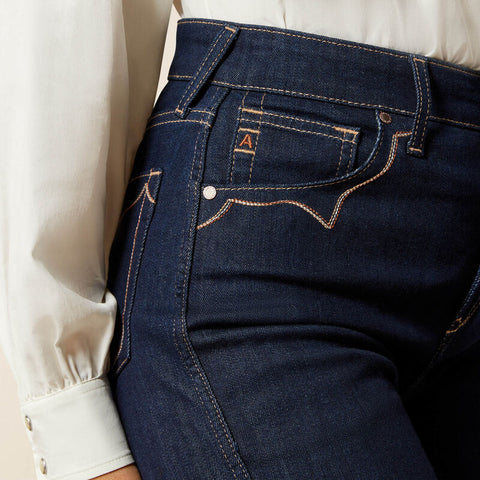 Ariat Womens Ultra High Rise Wide Leg Veronica Rinse