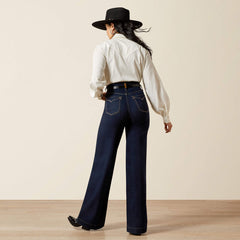 Ariat Womens Ultra High Rise Wide Leg Veronica Rinse