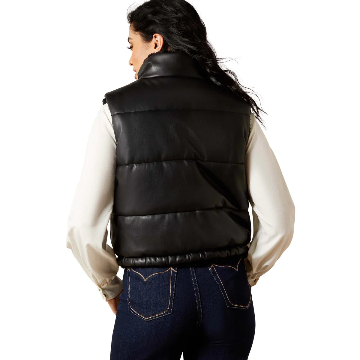 Ariat Womens Echo Reversible Vest - Black