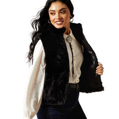 Ariat Womens Echo Reversible Vest | Black