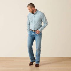 Ariat Mens Wrinkle Free Antonio Classic Fit Shirt