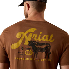 Men's Ariat BBQ Smoke Classic Fit T-Shirt