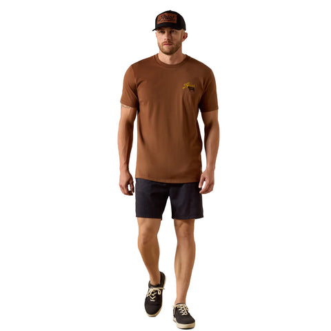 Men's Ariat BBQ Smoke Classic Fit T-Shirt