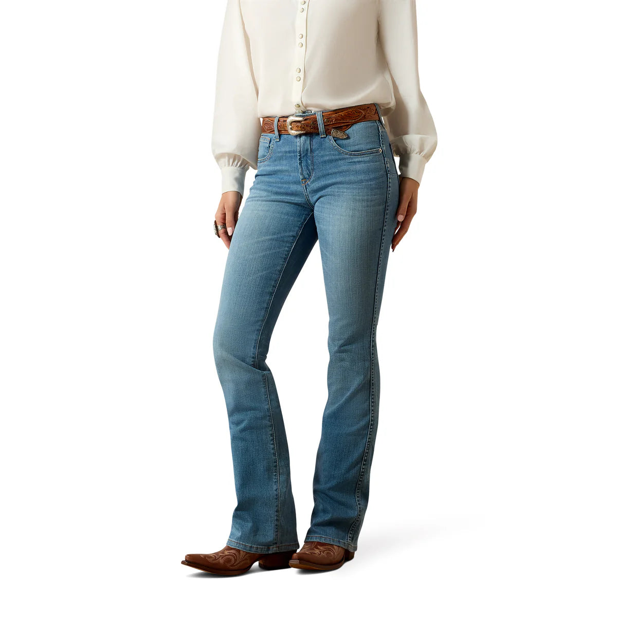 Women's Ariat High Rise Lorena Boot Cut Jeans