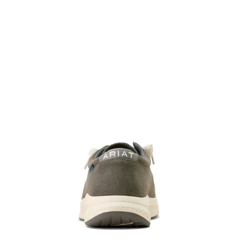 Ariat Mens Buckeye Waterproof Shoe H2O Java/Charcoal Elephant Print