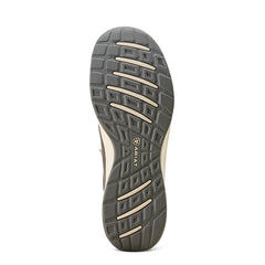 Ariat Mens Buckeye Waterproof Shoe H2O Java/Charcoal Elephant Print