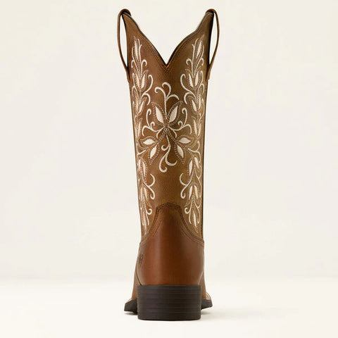 Round Up Holly Wide Square Toe Western Boot