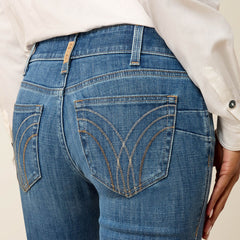 Ariat Womens Mid Rise Boot Cut Esti Ithica Jeans