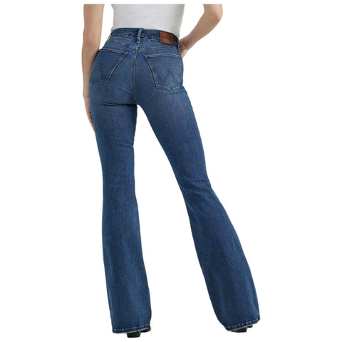 Wrangler Womens Bespoke Hi Rise Flare Jean