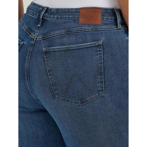 Wrangler Womens Bespoke Hi Rise Flare Jean