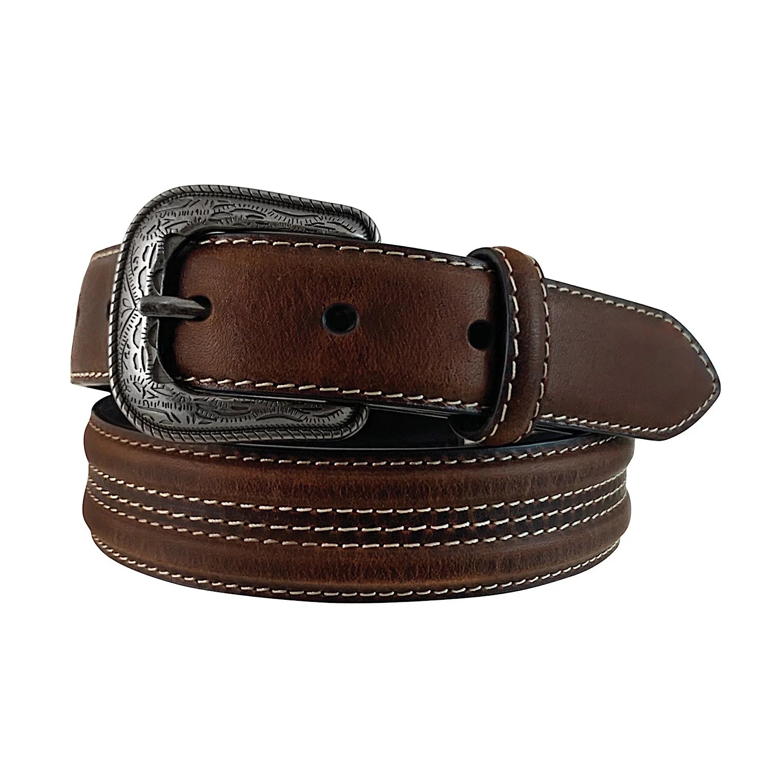 Roper Boys Belt 1.1/4" Top Grain Leather Brown