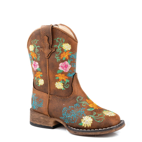 Womens Roper Bailey Floral Embroidered Boots