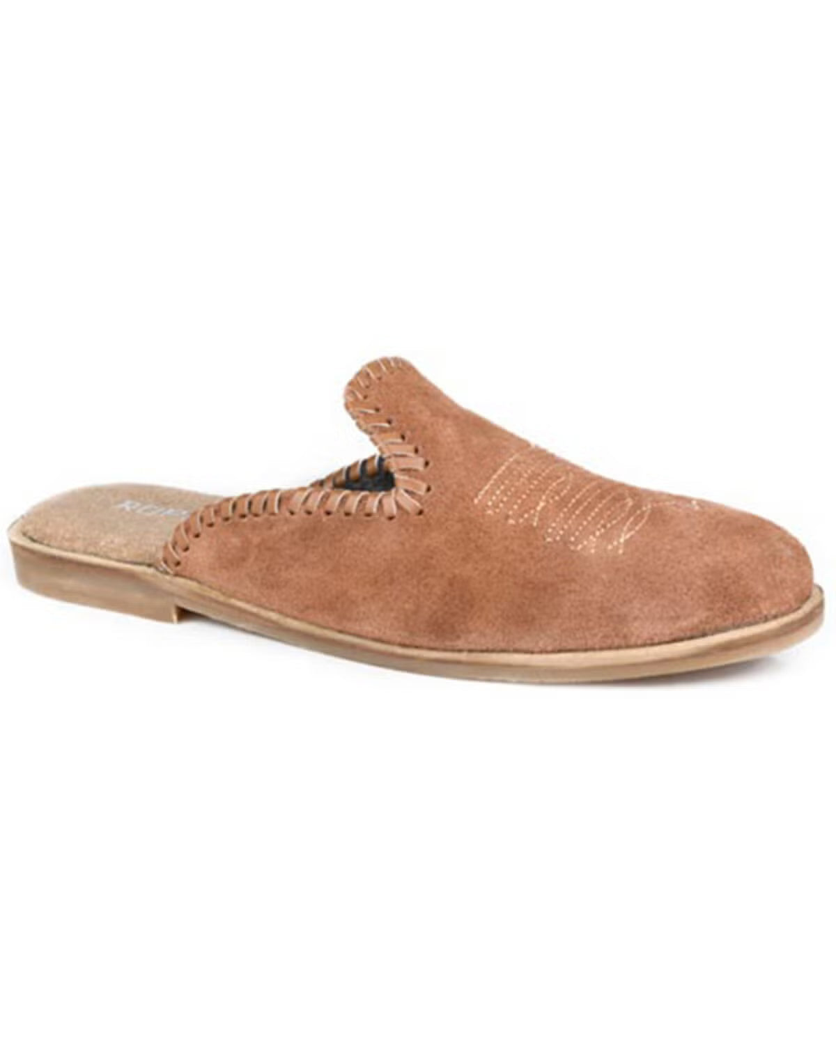 Roper Women's Hampton Suede Mules - Brown