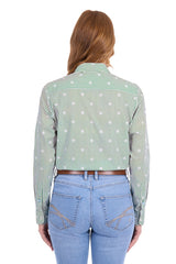 Thomas Cook Womens Jade Shirt | Sage/White