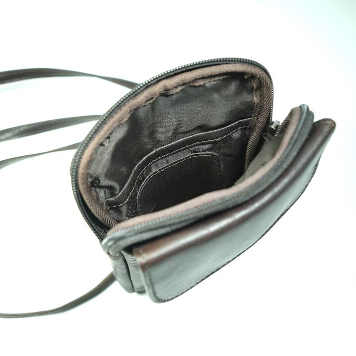 Leather Mini Crossbody Bag