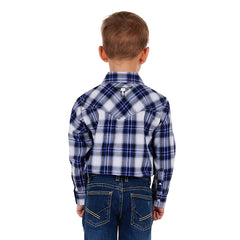 Pure Western Boys Mitchell LS Shirt