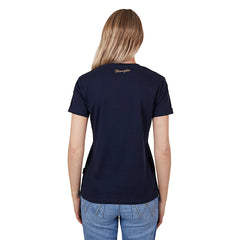 Wrangler Women's Darcy Tee-  Navy