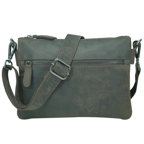 Leather Crossbody Sling Bag