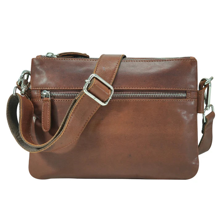 Leather Crossbody Sling Bag