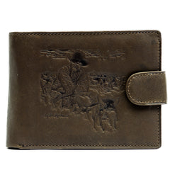 Dark Brown Leather Rodeo Brand - Old School - 5103E