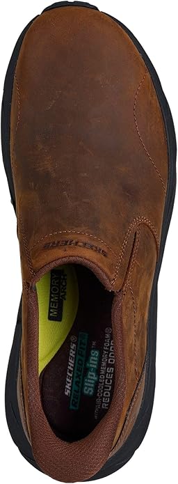 Sketchers Conner Rayne Slip on Shoe - Dark Brown