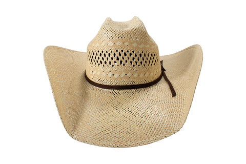 Ariat Twisted Weave Hat 4-1/2" Colton Natural/Chocolate