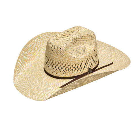 Ariat Twisted Weave Hat 4-1/2" Colton Natural/Chocolate