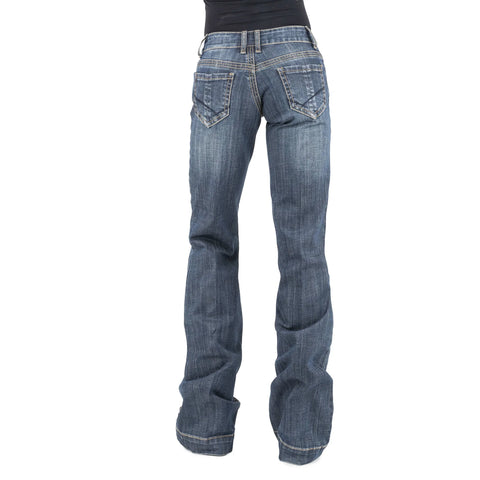 Stetson Women's Jeans 214 Trouser Fit V Stiching Pocket