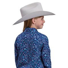 Girl's Roper Five Star Collection Aztec Print Shirt