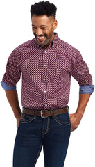 ARIAT Men's Wrinkle Free Deklan Classic Fit Shirt