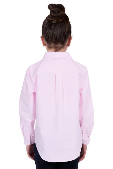 Girls Hard Slog Brooks Long Sleeve Shirt - Pink