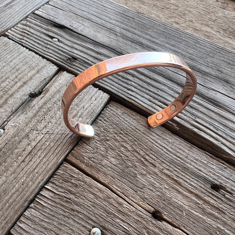 Magnetic Copper Cuff | Plain