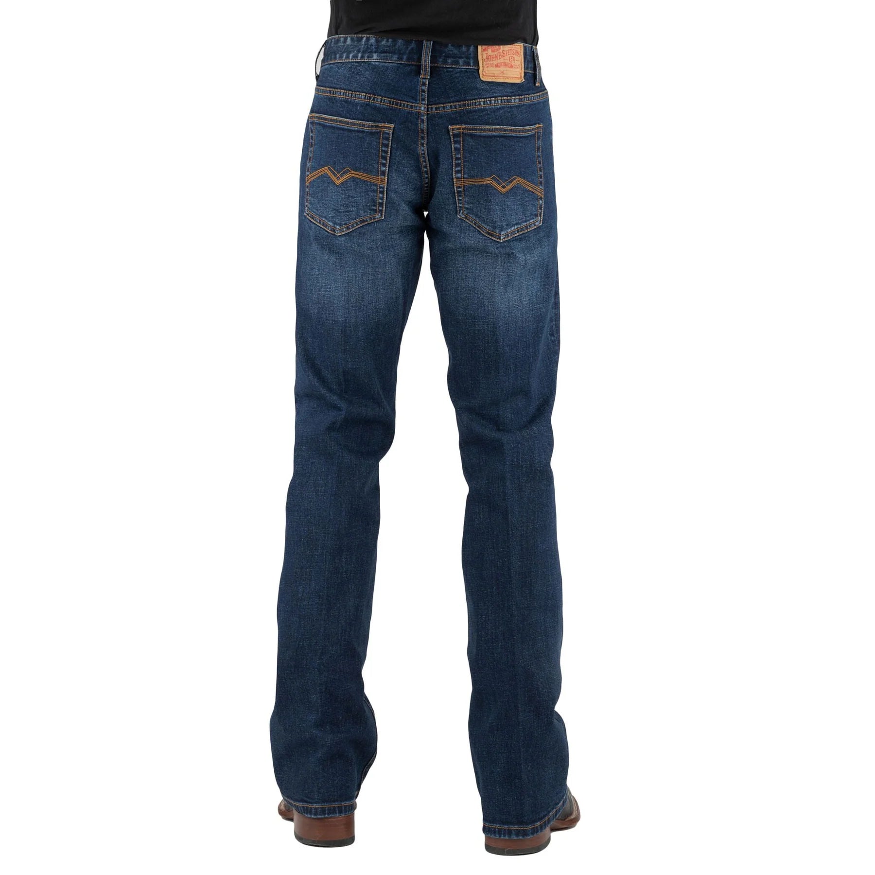 Stetson Men's Jeans 1014 Rocker Fit Cord Pocket