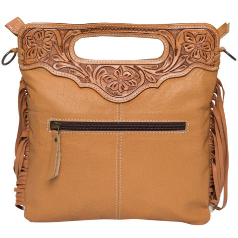 Tooling Leather Sling Cowhide Bag | Cali