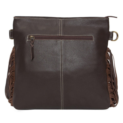 Tooling Leather Medium Sling Cowhide Bag | Pasto