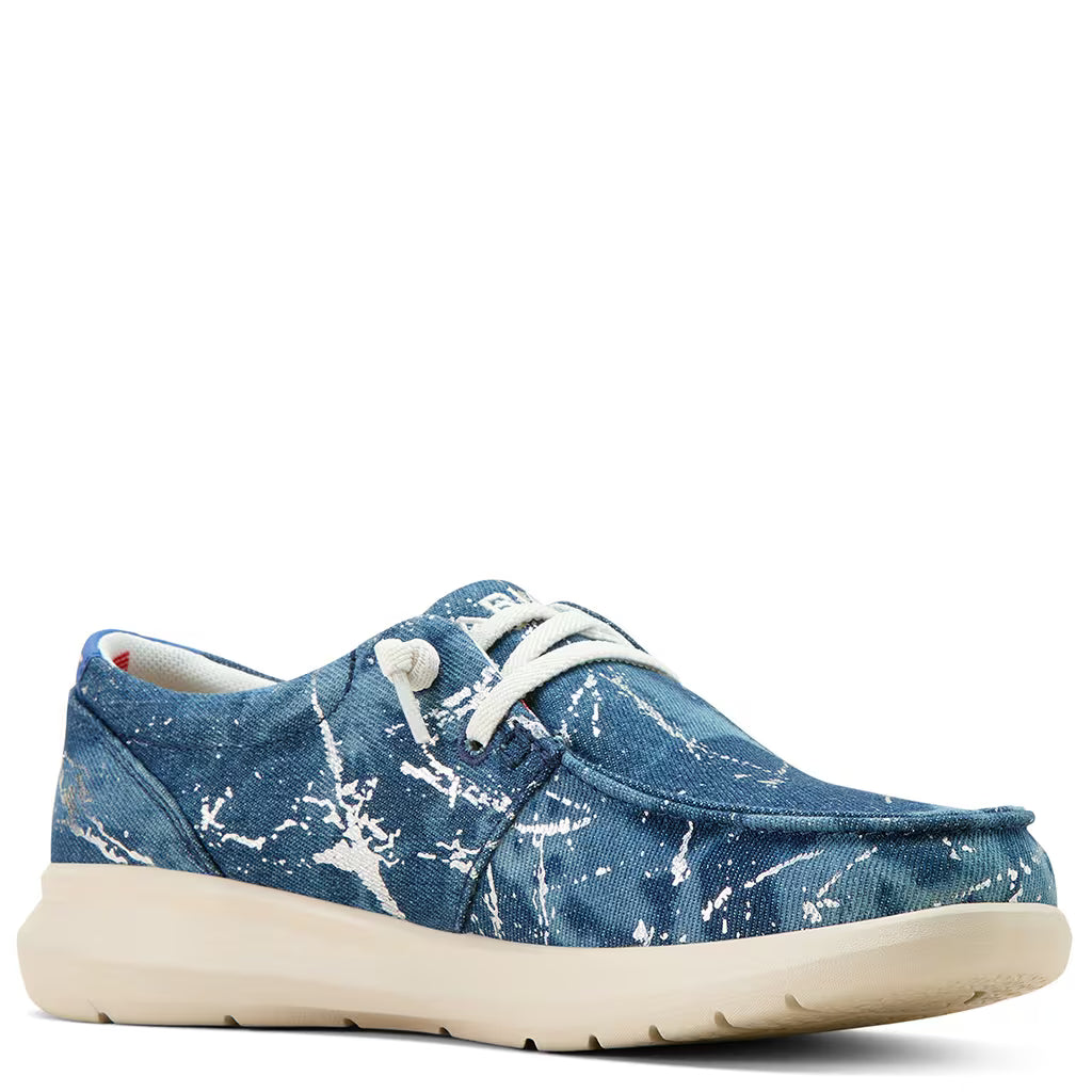 Ariat Women's Hilo - Silver Splatter Denim