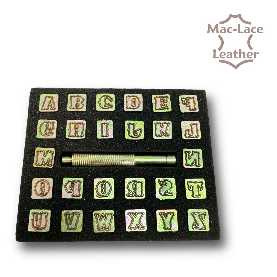 Mac Lace 1/2" Alphabet Set - Leathercraft