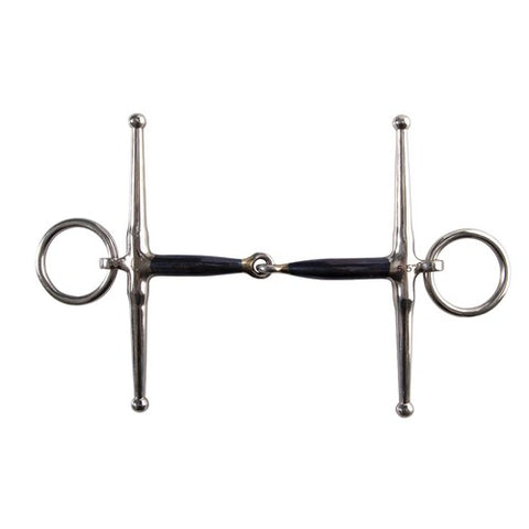 FM (Fulmer) Blue Sweet Iron Loose Ring Snaffle