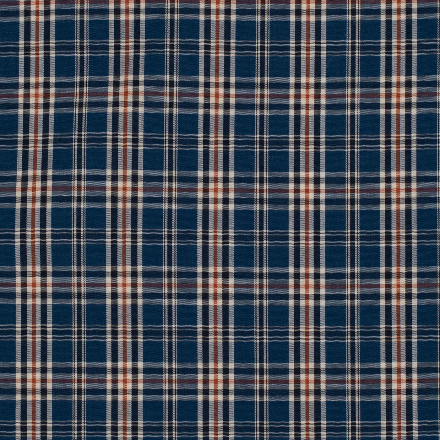 Just Country Infant Frankie Jumpsuit | Cobalt/Rust Plaid