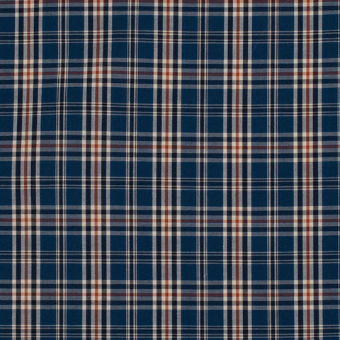 Just Country Infant Frankie Jumpsuit | Cobalt/Rust Plaid