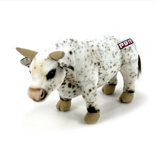 PBR Bull Plush 14" | Speckled