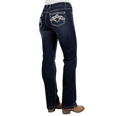 Pure Western Womens Mia Straight Leg jean - 32L