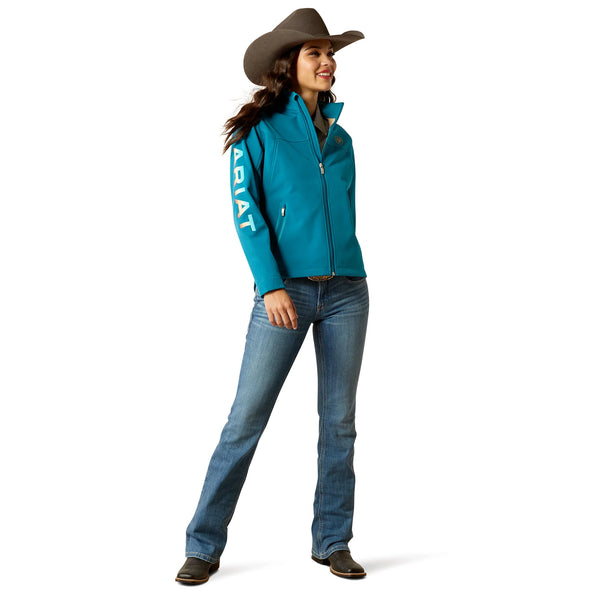 Ariat Women's New Team Zinfandel Softshell Red Jacket - Western Style Ariat Women's New Team Zinfandel Softshell Red Jacket - Western Style