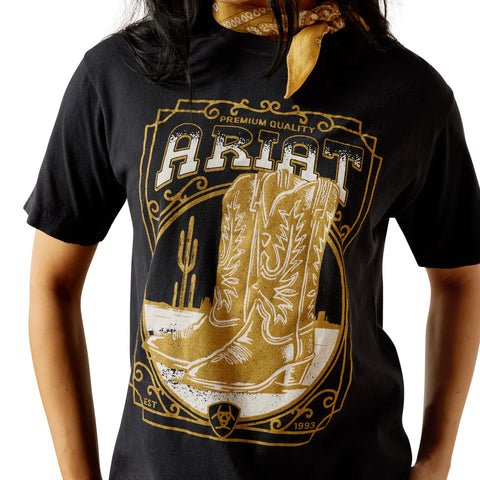 Ariat Womens Boot Cloche Tee