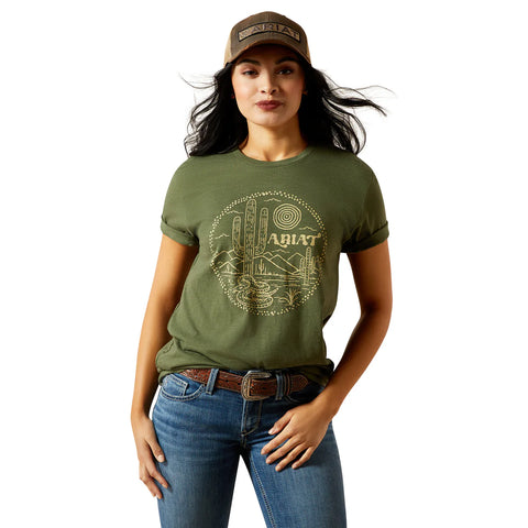 Ariat Womens Desert Snake Tee