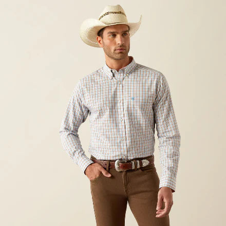 Ariat Mens Wrinkle Free - Brendan Fitted LS Shirt